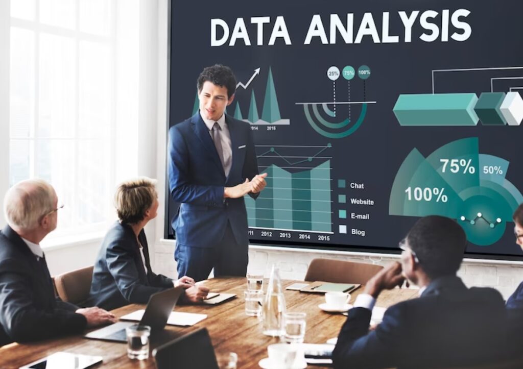 Analytics and Data Analysis in Digital Marketing.