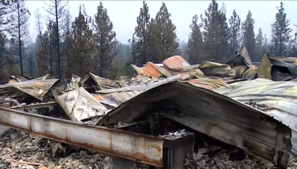 Elk family faces insurance woes after losing home to Oregon Road Fire
