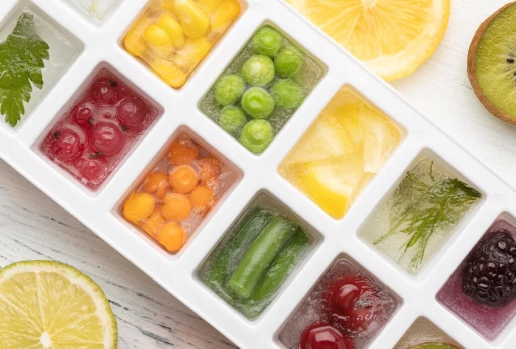 frozen fruits and vegetables,