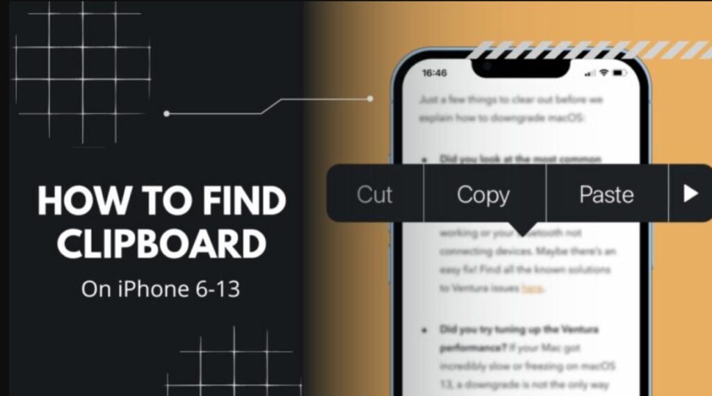 Clipboard on My iPhone