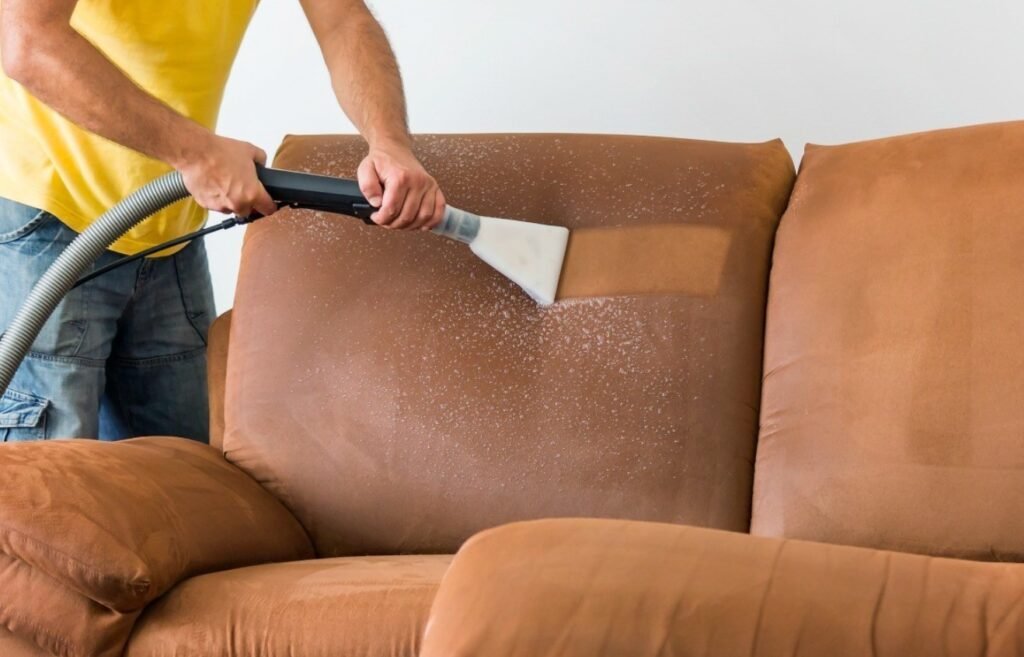 how to clean couch microfiber