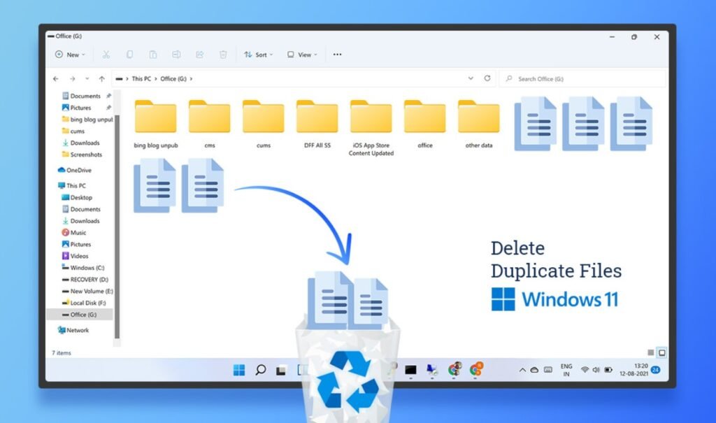 how to find duplicate files in windows 11