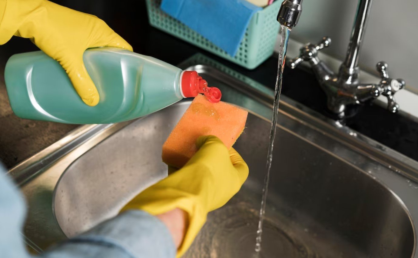 Clean Dishwasher with Citric Acid