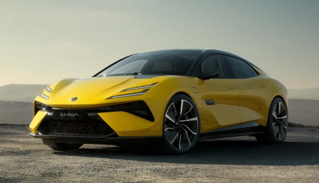 Lotus Emeya: A New Electric Sedan to Challenge Porsche