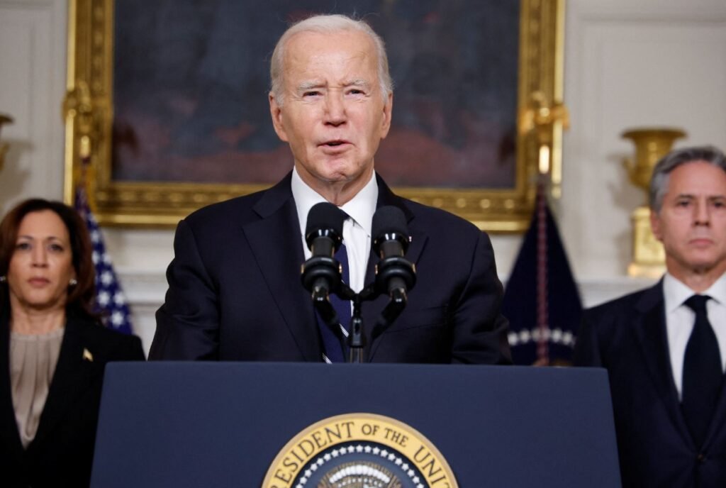 Biden condemns Hamas attacks on Israel and confirms US hostages