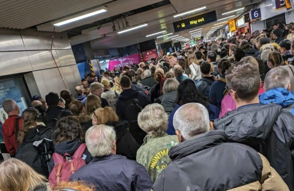 Euston Station Resumes Service After Points Failure Disruption