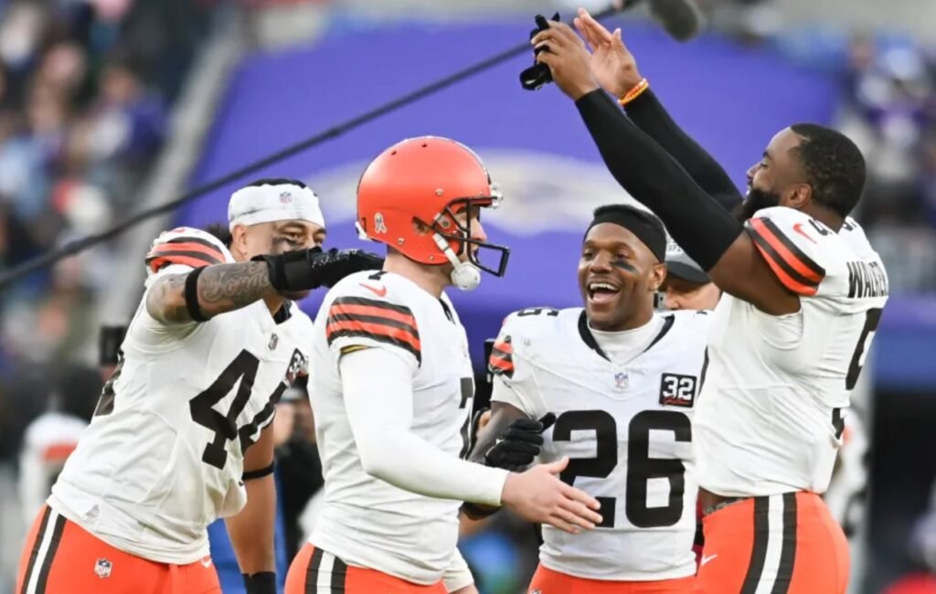 Broncos stun Bills, Browns edge Ravens in NFL Week 10