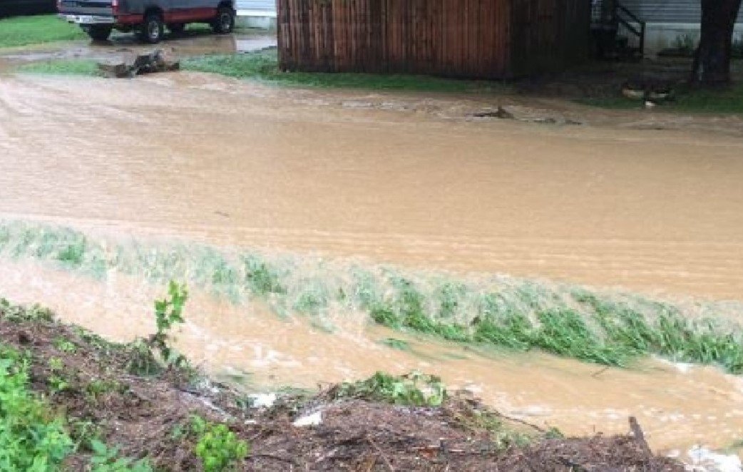 Flood waters force closure of Route 2 in Milton