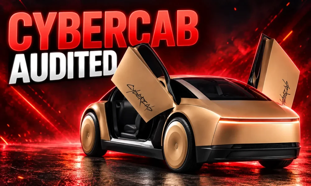 Tesla Cybercab audited same day Austin launch