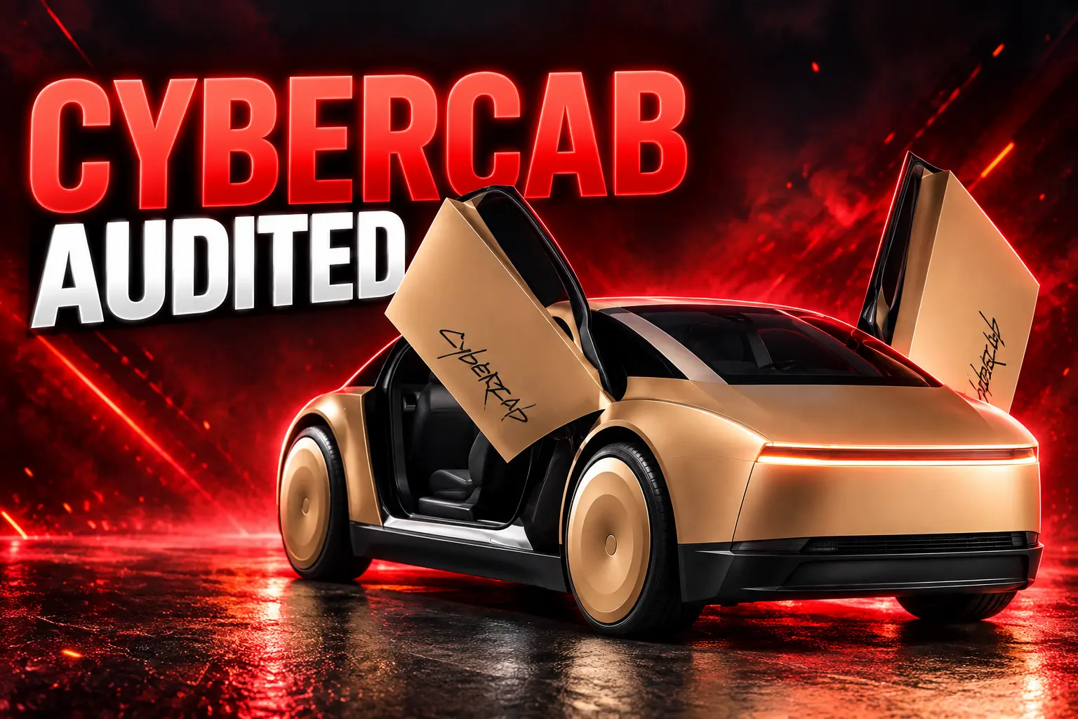 Tesla Cybercab audited same day Austin launch