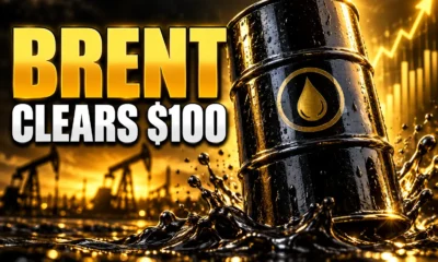 Brent crude settles above 100 after tanker strikes