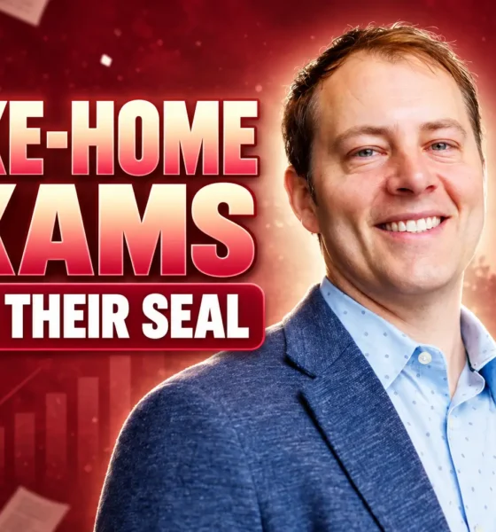 Harvard Dean Deming take-home exams lost seal