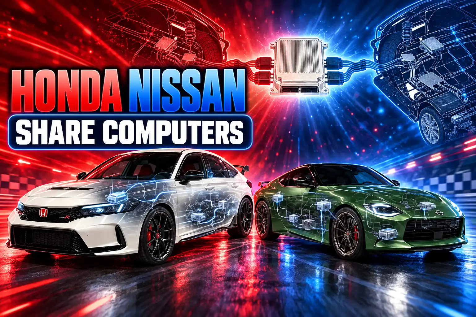 Honda Nissan share vehicle computers after 2026 deal
