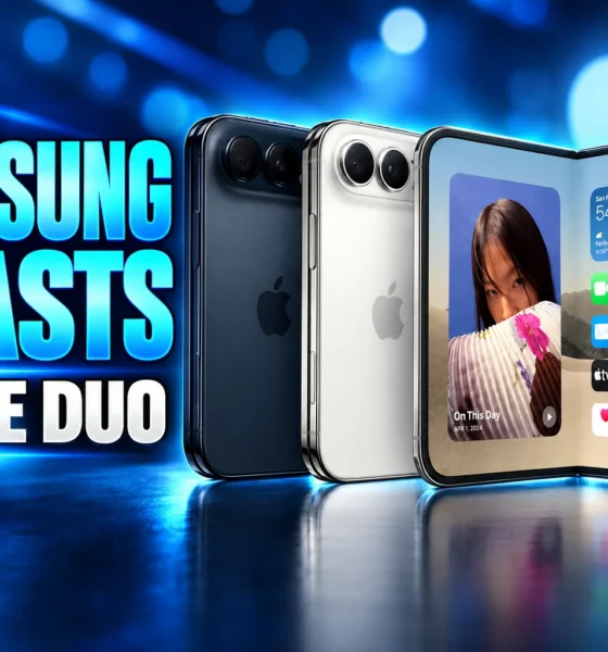 iPhone Duo foldable Samsung Display exclusive OLED panels