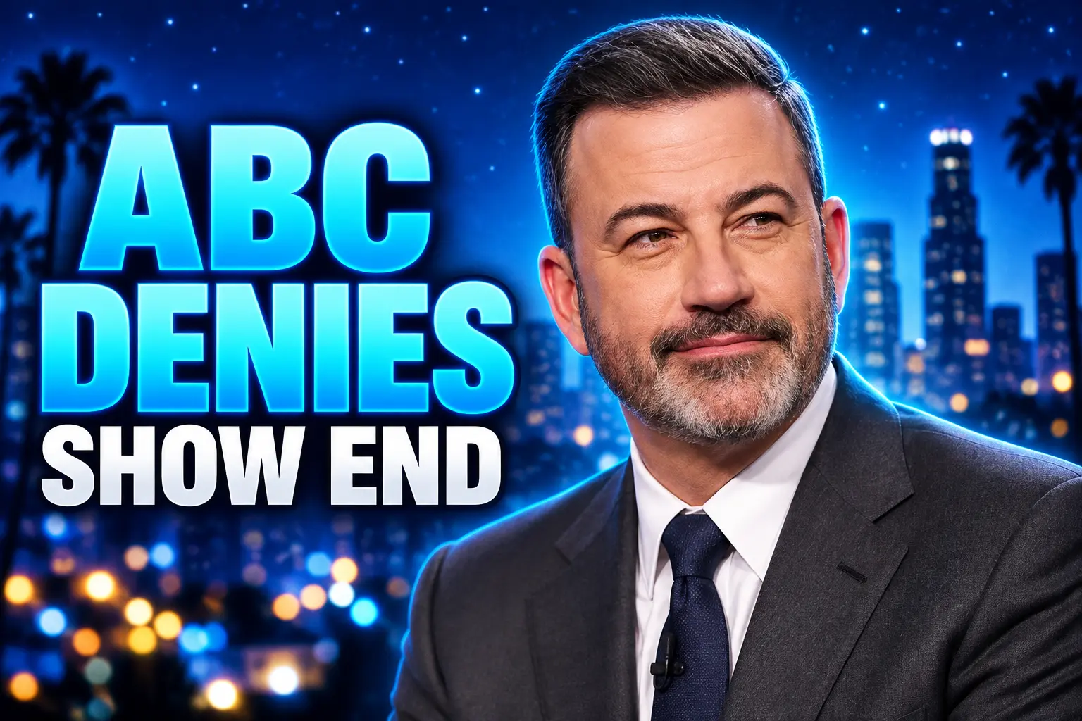 Jimmy Kimmel Live ABC contract 2027 denial