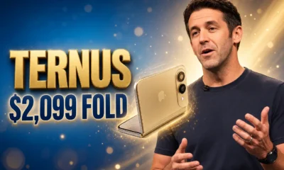John Ternus $2099 foldable iPhone debut Apple Park