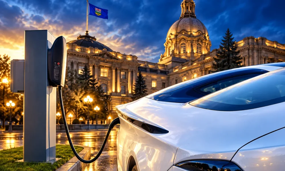 Alberta EV owners still pay $200 tax