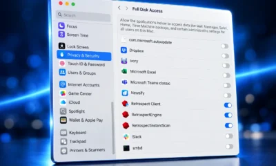 Apple Full Disk Access explicit Mac grant