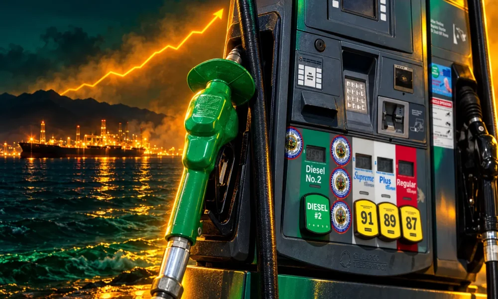Brent crude settles above 100 diesel record