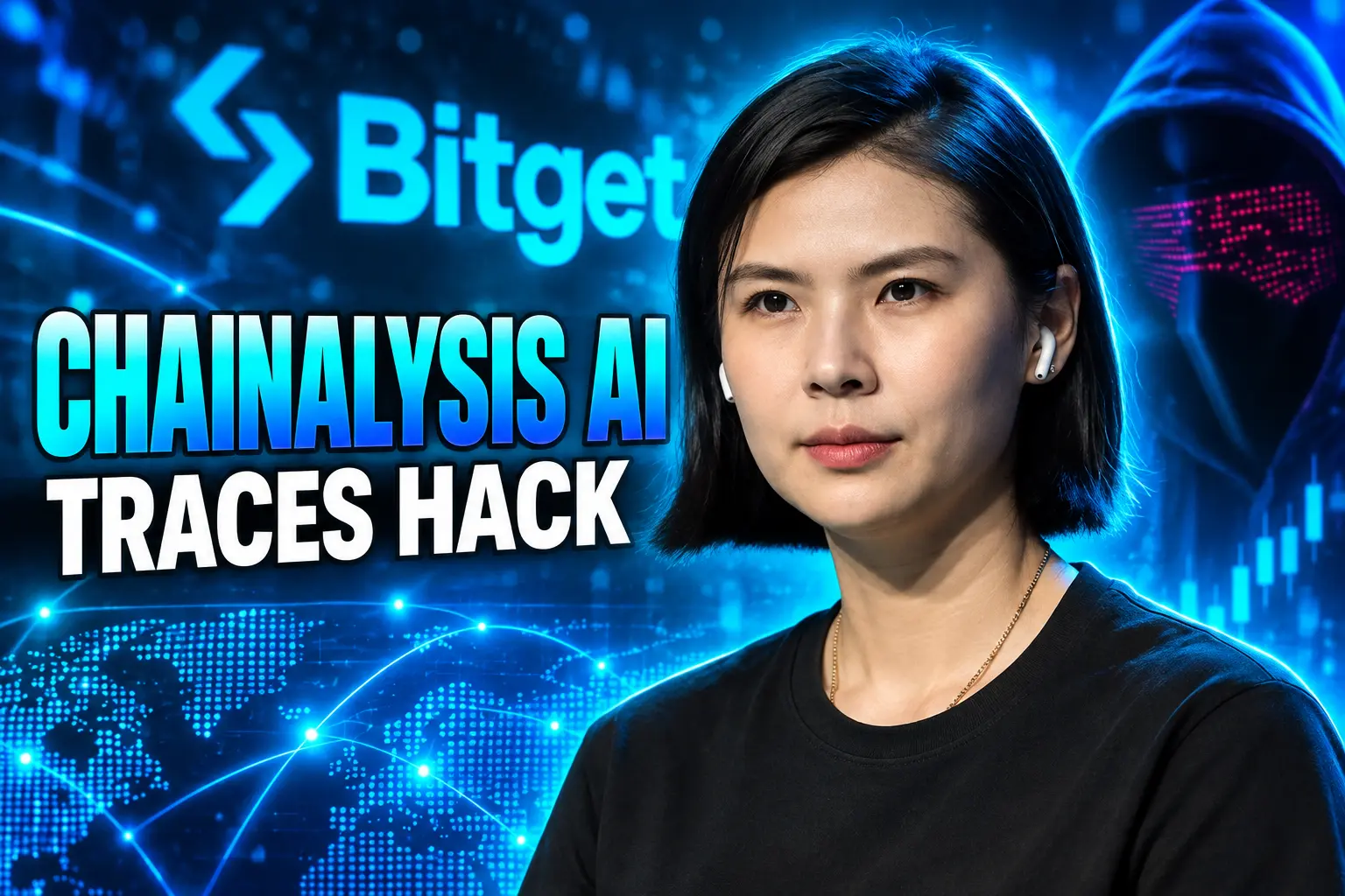 Chainalysis AI Bitget hack 10 minute trace