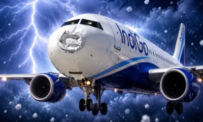 IndiGo 6E925 smashed radome after Lucknow landing