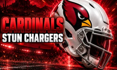 NFL Week 1 Cardinals upset Chargers Bears 59 points
